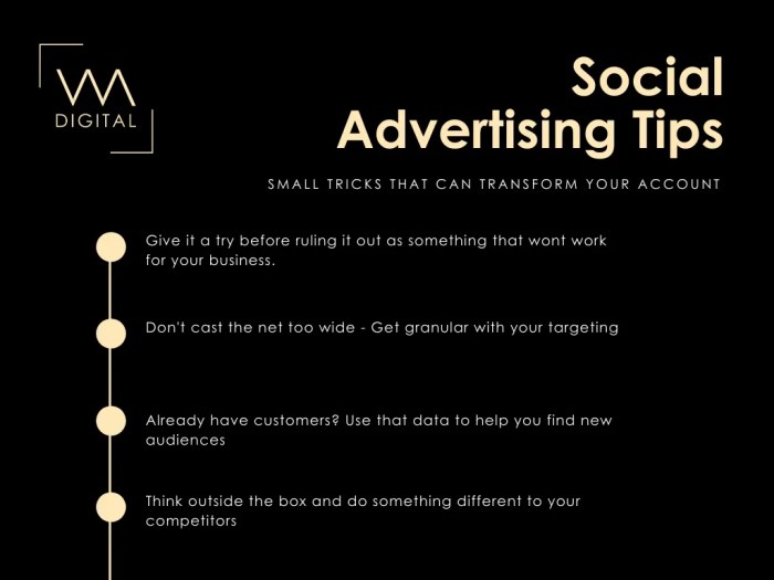 Social Media Advertising Tips