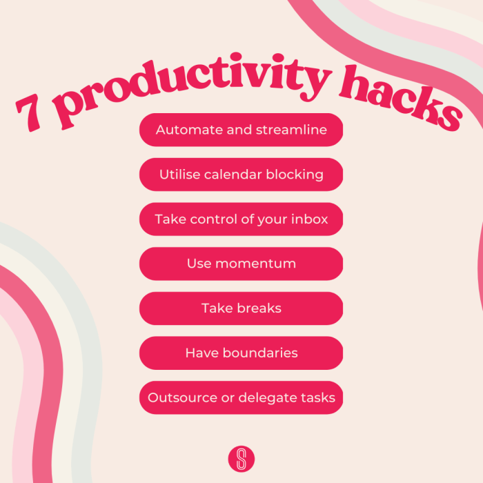 Productivity Hacks